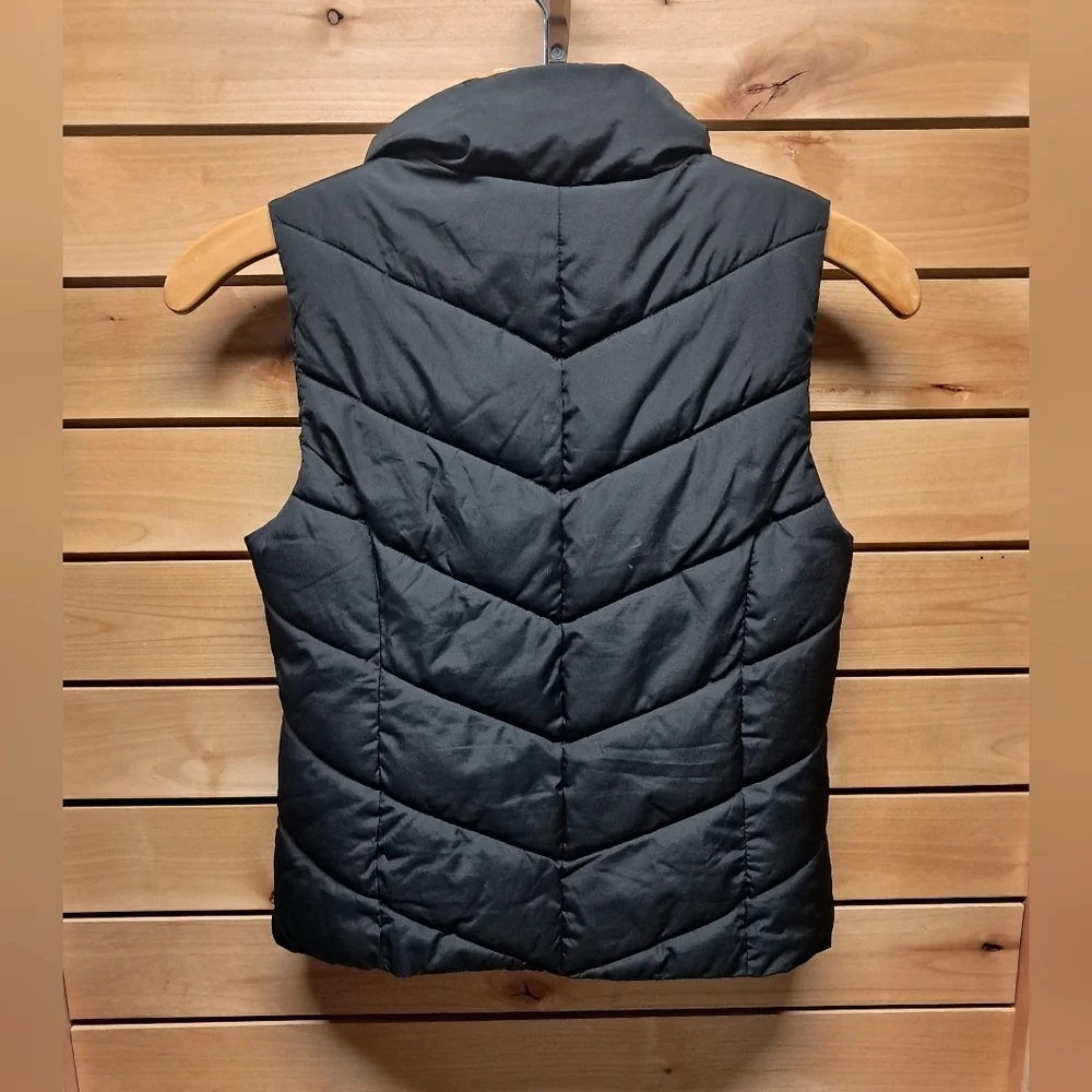 Cole Haan Charcoal Quilted Vest Size XS